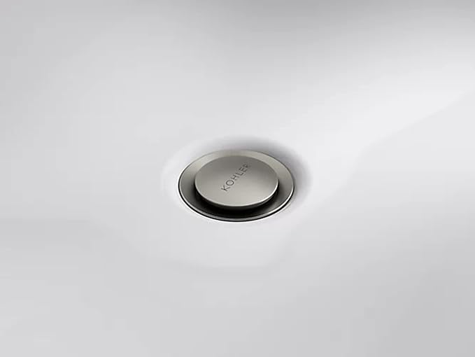 Kohler RH1464524-BN Clicker Drain with Overflow in Vibrant Brushed Nickel