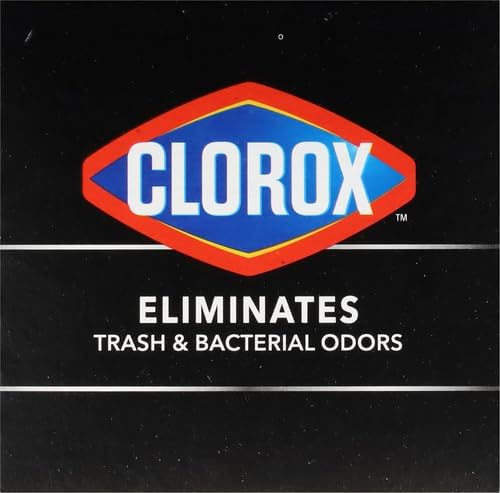 Glad Large 30 Gallon Trash Bags, Clorox Mountain Air Heavy Duty Garbage Bags, Forceflex with Drawstring, 25 Count (Packaging May Vary) (Pack of 6)