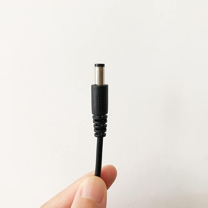 13.3V Charger Replacement for Shark VACMOP VC205 VM200 VC200 UM200 UM205 Cordless Hard Floor Vaccum Mop 10.8V Battery AC Adapter Power Cord 6.6 FT (DC Round Charging Port, Not for Magnetic)