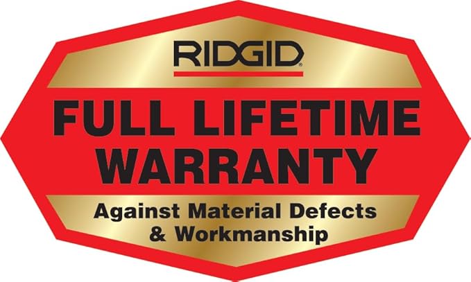 RIDGID 62270 C-8 Sink Sectional Cables, Drain Cleaning Cables for Sectional Machines such as K-60SP and K-50, 5/8-Inch Sectional Drain Cleaner Cable, Black