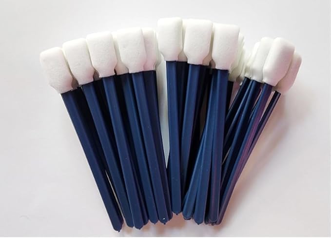 Disposable Crevice Cleaning Brush,car air-Conditioning Vents Brush, Window Rails 、Door Rails、Refrigerator Gaps 、Toilet Gaps Brush 200pcs (Dark Blue)