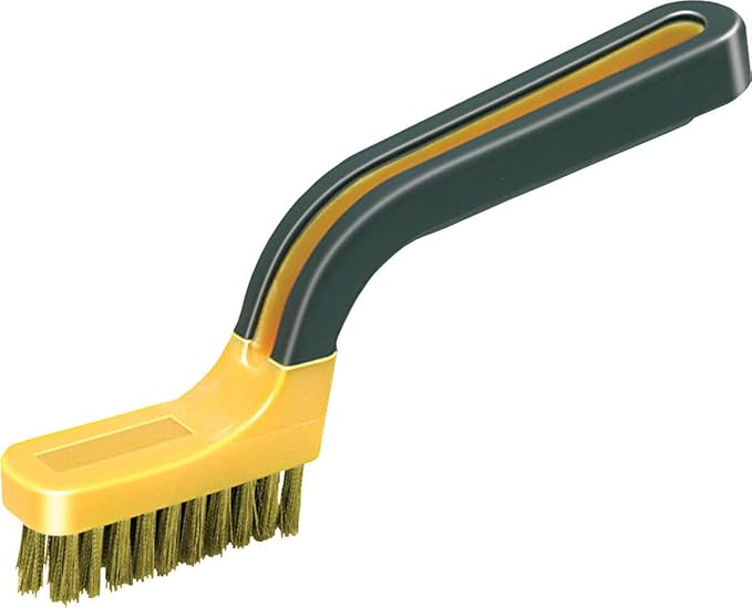 ALLWAY BB1 Soft-Grip Narrow Brass Stripper Brush
