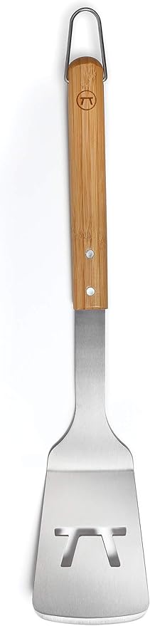 Outset QV10 Verde Collection Grill Spatula, 100% Sustainable Materials, 1.75 x 3.75 x 18 inches