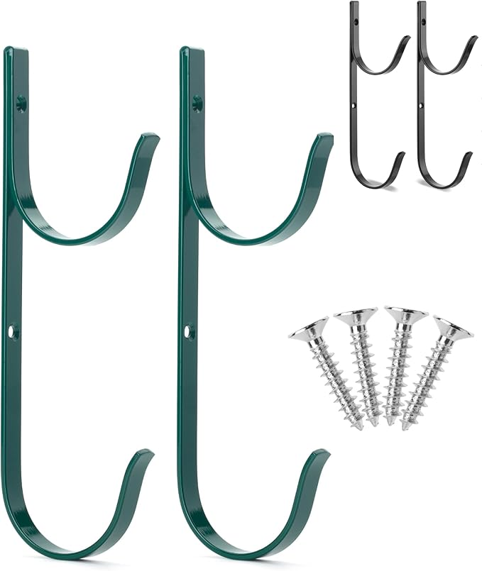 UNCO Pool Pole Hanger - 2 Pack, Pool Equipment Hooks for Poles and Hose, Accessories