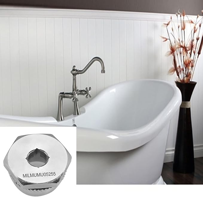 Compatible with Tub Drain Extractor-Removes One and a Half Inch Old or Stubborn Tub Drains ( 05255 1.5" )