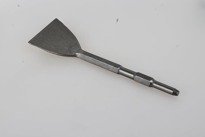 3-Inch Plus Tile Removal Chisel, 1 Pcs Wide Cranked Angled Bent Chisel - Heavy Duty Demolition Tool for Tile, Flooring & Masonry Removal 1 Pcs