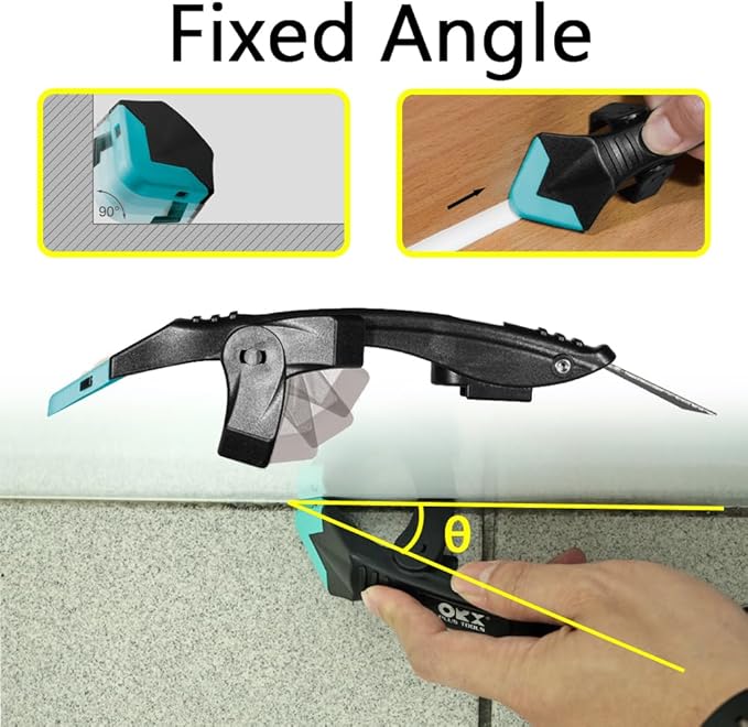 ORXPLUS Sealant Caulking Tool Kit, Finishing Tool, Grout Scraper, 5 Silicone Pads, Caulk Saver, Great for Kitchen, Bathroom, Windows, Sink Joints