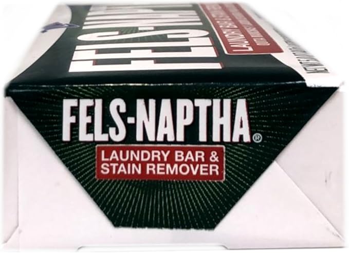 Fels Naptha Laundry Soap & Stain Remover Bar, Pack of 3