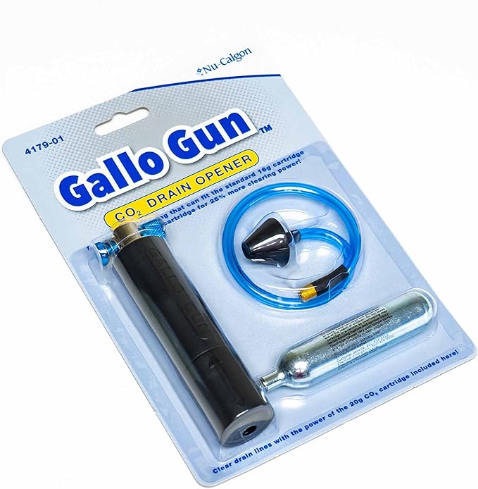 Nu-Calgon 4179-01 Gallo Gun - Clears Condensate Drain Lines (1 Pack)