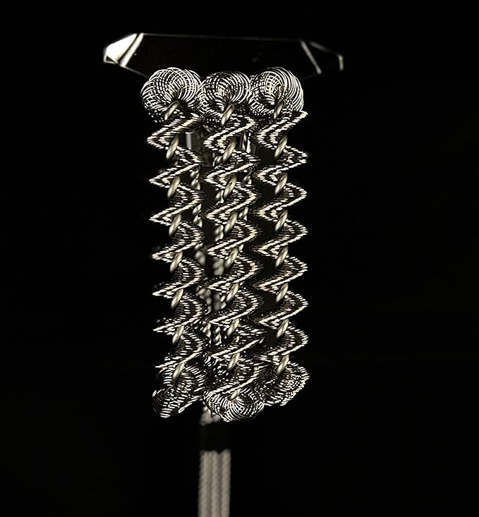 BBQ Grill Brush - 360° Scraper Clean - Bristle Free Grill Brush - Heavy Duty Stainless - Safe on All Grates - Safe Barbecue Brush - Gas, Charcoal, Smokers
