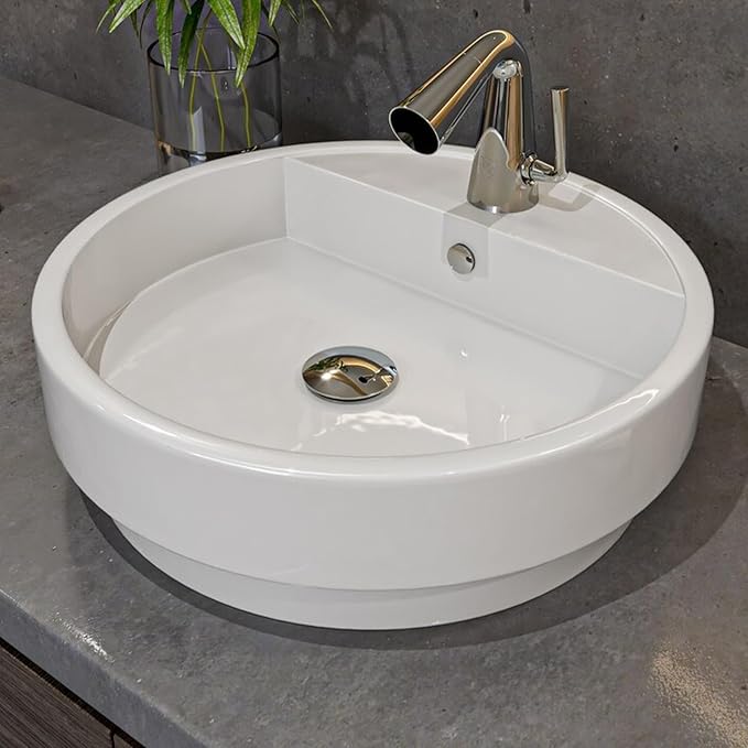 Bathroom Sink Pop Up Drain with Overflow, Sink Pop Up Drain Stopper, Polished Chrome