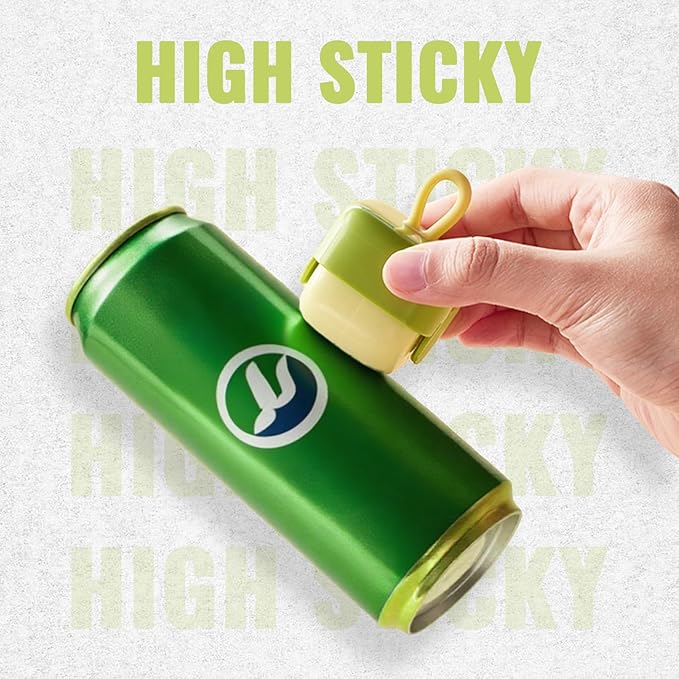 2Pcs Mini Lint Remover Roller, Washable Lint Gel Roller, Reusable Pet Hair Remover for Clothing, Pet, Hair, Dust, Lint (Green+Beige)