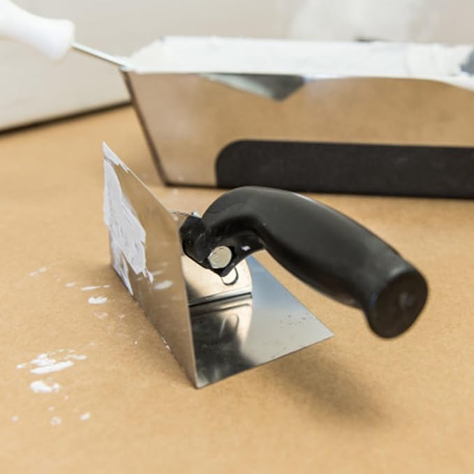 ToolPro Adjustable Corner Trowel - Professional Drywall Finishing Tool for Inside Walls, Ceilings and Outside Corners