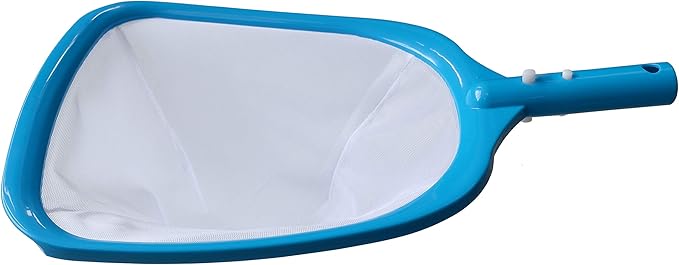 ATIE Pool Spa Leaf Skimmer Net with White Ultra Fine Mesh with 4" Deep Pocket Great for Removing Leaves & Debris in In-Ground Pool Spa and Above Ground Pool, Inflatable Pool, Hot Tub, and Fountain