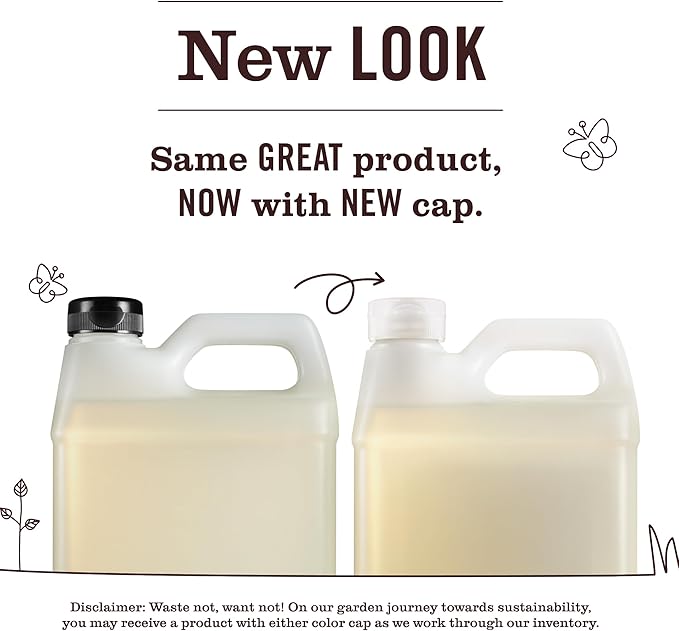 MRS. MEYER'S CLEAN DAY Hand Soap Refill, Lemon Verbena Scent, 33 Fl Oz Bottle