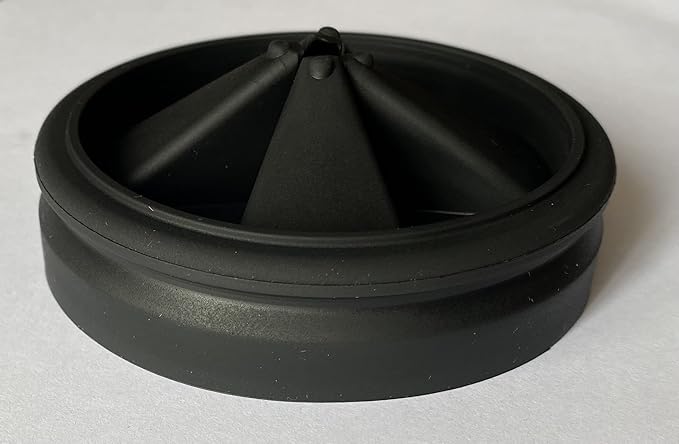 Replacement for Insinkerator Antimicrobial Quiet Collar Sink Baffle Part# QCB-AM, Evolution Garbage Disposals, 3.25" diameter, Replacement for InSinkErator QCB-AM Sink Baffle Splash Guard