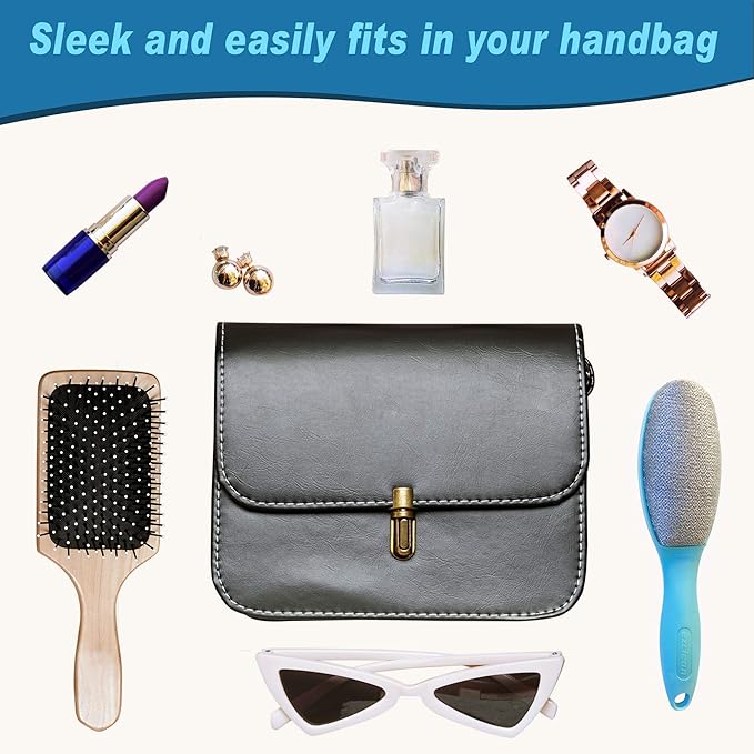 ezclean 2 Pack Lint Brush for Clothes, Couch, Furniture Reusable & Double Sided Pet Hair Remover Brush, Cleaner for Dog Cat Hair, Magic Velvet Lint Remover for Clothes, Fabric, Upholstery, Fuzz, Dust