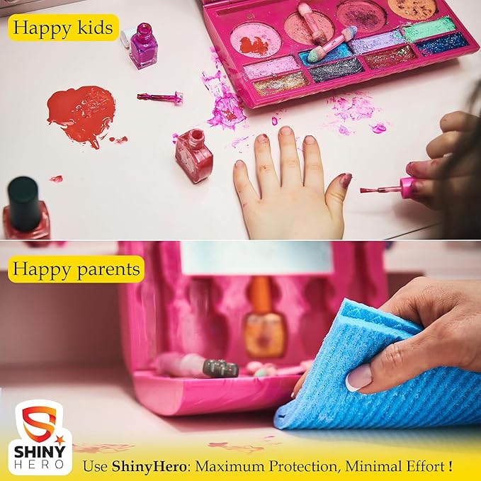 8-Pack - Clear Wall & Door Protector from Dog Scratching - Anti Cat Couch Guard Plastic Sheets, Furniture Self-Adhesive Removable Sticky Tape, Transparent Thick Sofa Scratch Deterrent Frame Cover Film