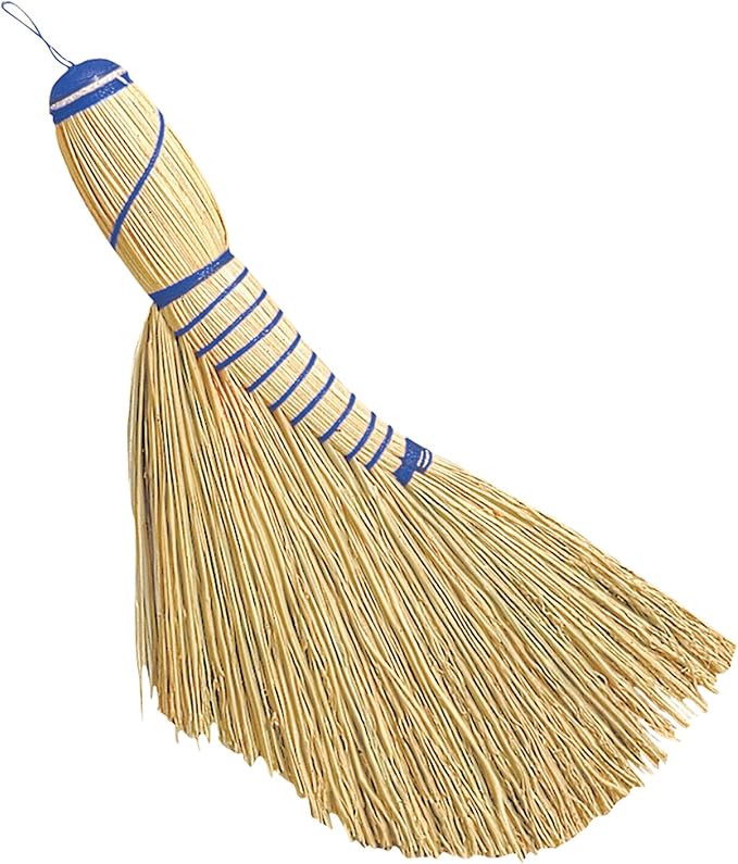 Redecker Whisk Brush, Dutch-Style, 12-1/2 inches, Sturdy Hand Brush for Indoor and Outdoor Use, Stiff Bristle Design Easily Cleans Floor and Car Mats