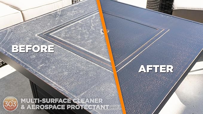 303 Products Aerospace Protectant Spray, UV Protection for Outdoor Surfaces – Protects Vinyl, Plastic & Rubber, Repels Dust & Dirt, Matte Finish, 16 oz (6-Pack)