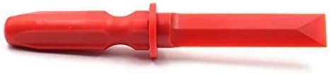 CKAuto Non-Marring Super Grip Plastic Chisel Scraper, Wheel Weight Remover,Red (Pack of 2)