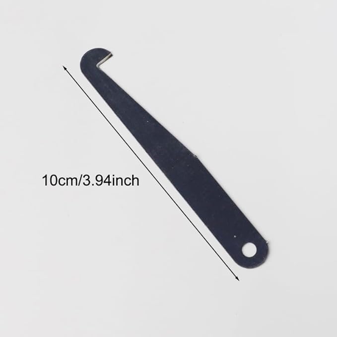 10 Pack Grout Remover Blade Replacement Knife Hook for Grout Removal Tool Cleaner Scraping Rake Tile Seam Cleaning Grout Lines Joints Hand Saw Caulking Application