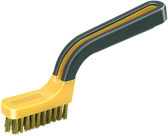 ALLWAY BB1 Soft-Grip Narrow Brass Stripper Brush