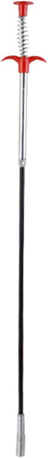 Plumbing Grabber, Flexible Grabber Claw Pick Up Reacher Tool With 4 Claws Bendable Hose Pickup Reaching Assist Tool for Litter Pick, Drains, Home Sink, Toilet, 0.57m/22.44inch(Size:0.57m)