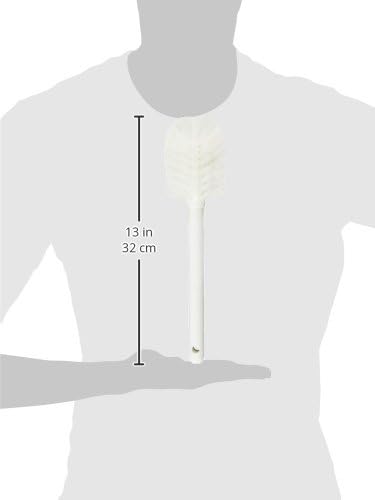 SPARTA 367600TC02 Plastic Household Dish Brush, Dish Brush, Dish Scrub Brush With Lightweight Or Break Resistant? For Cleaning, 11 Inches, White
