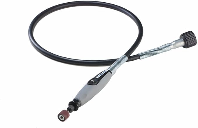 Dremel Flex Shaft Rotary Tool Attachment with Comfort Grip and 36” Long Cable - Engraver, Polisher, and Mini Sander- Ideal for Detail Metal Engraving, Wood Carving, and Jewelry Polishing, 225-02