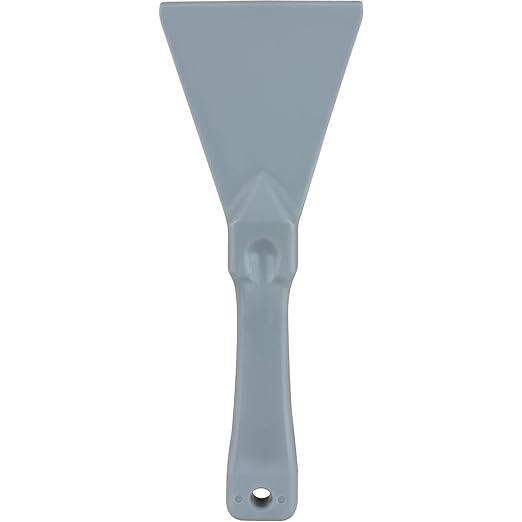 SPARTA Scraper Tool Paint Scraper, Food Safe Scraper with Color Coded System for Commercial Cleaning, Stickers, Labels, Glass, Car, Window, Plastic, 7.82 X 3 Inches, Gray