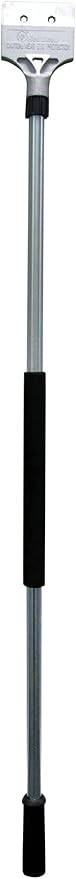 Red Devil 2108 Long Handle Heavy Duty Floor Scraper with 4-Inch Double Edge Steel Blade, Cushioned Grip Handle for Tile, Linoleum, and Carpet Removal, Pack of 4