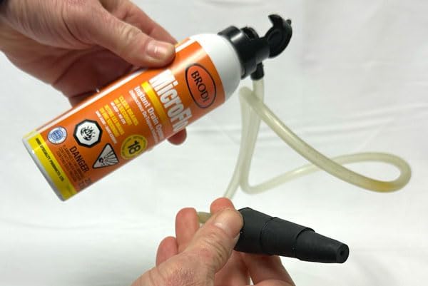 MicroFlo HVAC Drain Line Cleaner – Precision Hydraulic Shock Wave Tech For Safe, Instant Results, Controlled-Pressure AC & Condensate Drain Opener, Reusable, Chemical-Free