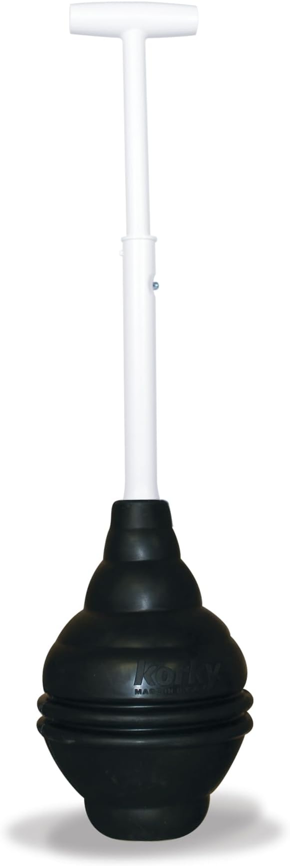 Korky BeehiveMAX Heavy Duty Toilet Plunger - Seals All Bowl Shapes – Powerful Clog Removal, Pack of 8