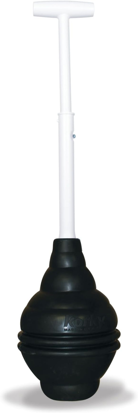 Korky BeehiveMAX Heavy Duty Toilet Plunger - Seals All Bowl Shapes – Powerful Clog Removal, Pack of 8