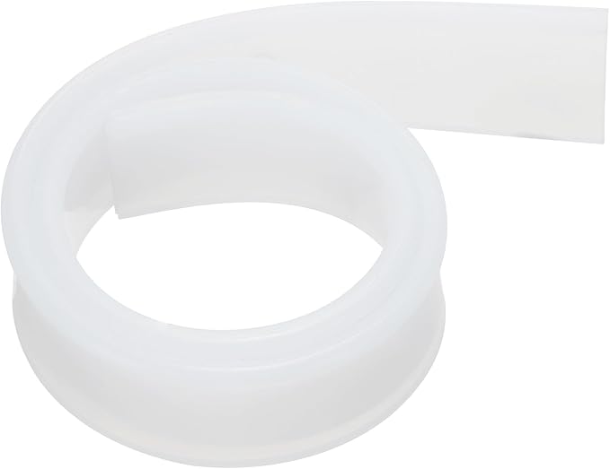 MECCANIXITY Replacement Squeegee Rubber for Window, Glass, Shower Doors, Tile Wall Cleaning, 15.75 Inch, White