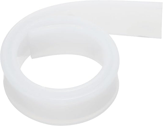 MECCANIXITY Replacement Squeegee Rubber for Window, Glass, Shower Doors, Tile Wall Cleaning, 15.75 Inch, White
