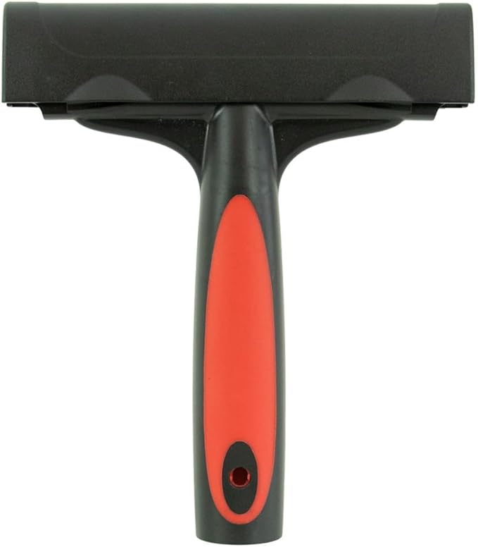 World Enterprises 6" Razor Blade Putty Knife Scraper,Ideal for Cleaning Tile, Stove, Floors, Paint, Adhesive Decals and Stickers from Windows and Glass Includes 1 Double-Edge Blade