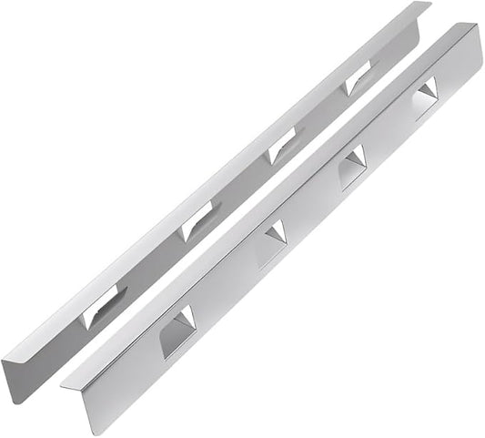 2 Pcs 316 Stove Gap Covers Stainless Steel Stove GapFiller Range Trim Kit Between Oven and Countertop Dishwasher Dryer Heat Resistant and Easy to Clean (23.4' silver)