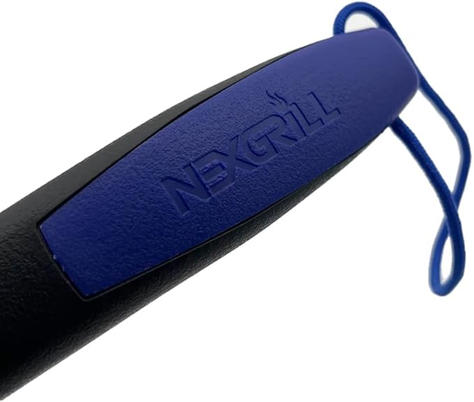 Nexgrill 19" Grill Brush with Scraper – Nylon Bristles for BBQ Cleaning – Heavy-Duty Grill Accessory for Outdoor Cooking, Camping, Tailgating - 530-0040A