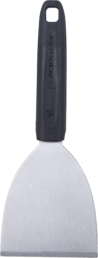 BLACKSTONE 5463 Cleaning Tool Kit (8 Pieces) BBQ Grill Flat Top Indoor/Outdoor Accessories-1 Stainless Steel Griddle Scraper, 3 Scouring Pads, 2 Pumice Stone with Handle, Black, Orange, Silver