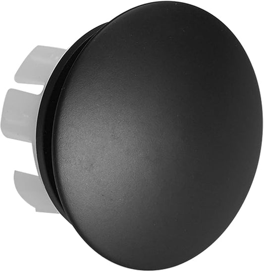 BWE Sink Basin Trim Overflow Ring Cover Black Bathroom Vessel Vanity Basin Bath Sink Brass Insert in Hole Round Caps