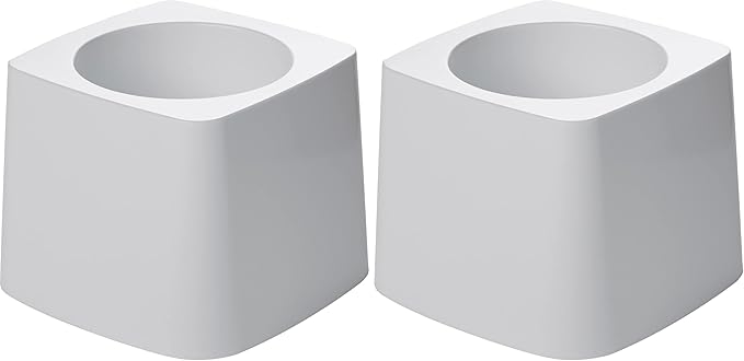 Rubbermaid Commercial Products Toilet Bowl Brush Holder, 5-Inch, White, for Bathroom/Restroom Storage (Pack of 2)