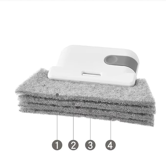 3 in 1 Magic Window Track Cleaner Multi Layer Window Slot Cleaning Tool Gap Cleaning Brush
