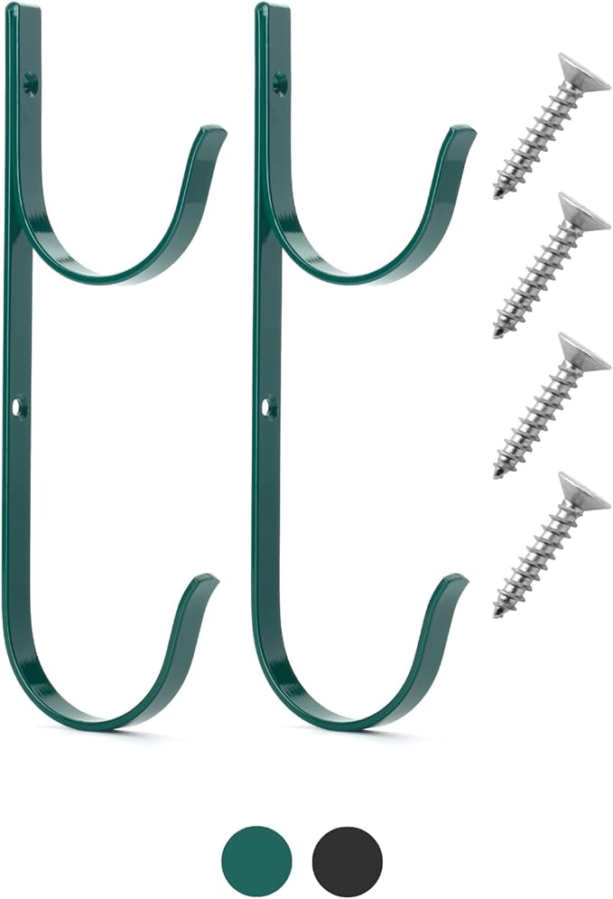 UNCO Pool Pole Hanger - 2 Pack, Pool Equipment Hooks for Poles and Hose, Accessories