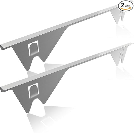 Upgrade 316 Stainless Steel Stove Gap Covers, 2 Pack Stove Gap Filler ALMCALS Stove Gap Guards Range Trim Kit Heat Resistant Oven Gap Filler Between Stovetop and Counter