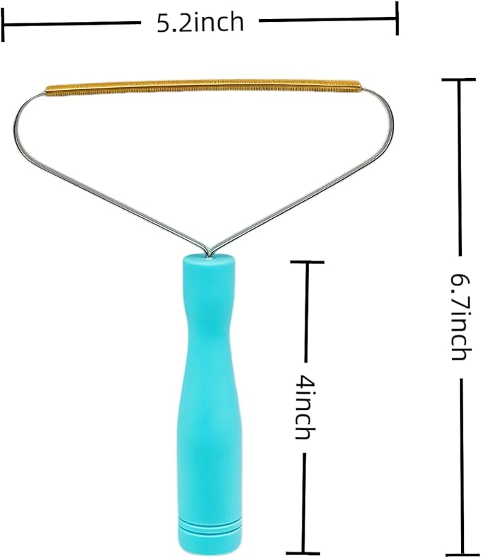 Deep Cleaner Pro Pet Hair Remover, Multi-Fabric Cat Dog Hair Remover Tool,Reusable Lint Shaver, Carpet Rake Scraper for Rugs, Carpets, Couches, Pet Towers, Furniture, 2pcs