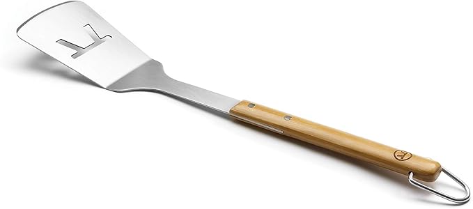 Outset QV10 Verde Collection Grill Spatula, 100% Sustainable Materials, 1.75 x 3.75 x 18 inches