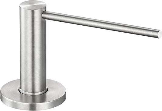 Soap Dispenser for Kitchen Sink Brushed Nickel GAPPO Stainless Steel Countertop Pump Hand Lotion Built in Bottlend Lotion Built in Bottle