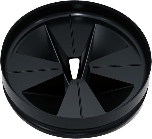 Garbage Disposal Splash Guard 3 3/8" for InSinkErator Evolution Series, Noise Reduction & Easy Install Nitrile Rubber Sink Baffle - Dishwasher Safe Drain Plug for Home Kitchens & Rentals